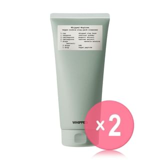 WHIPPED - Mugtree Vegan Cookie Clay Pack Cleanser 2pcs Bundle Set