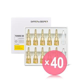 DIFFER & DEEPER - Toning Skin Booster (x40) (Bulk Box)