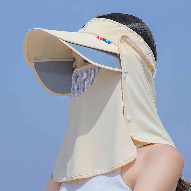 Kalamate Sun Hat with Side Flaps Face Cover Neck Flap YesStyle