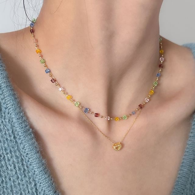 Hansha-Gemstone Necklace