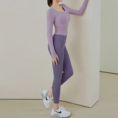 FAYE - Sport Camisole Top / Zip Jacket / Yoga Pants / Set