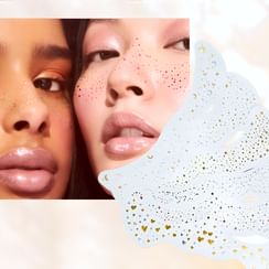 MLSMILE - Set of 6: Freckle Glitter Tattoo Sticker Set - C