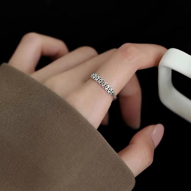 Toinianimos-Sterling Silver Coin Ring