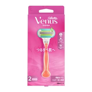 Gillette Japan - Venus Embrace Razor For Smooth Skin Body & 2 Blade