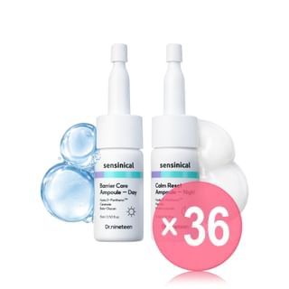 Dr.nineteen - Sensinical Day & Night Ampoule Set (x36) (Bulk Box)