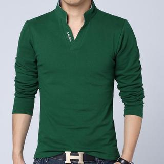 long placket polo