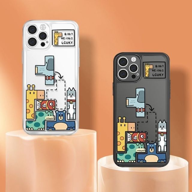 Just In Case - Animal Tetris Phone Case - iPhone 14 Pro Max / 14 Pro / 14  Max / 14 /