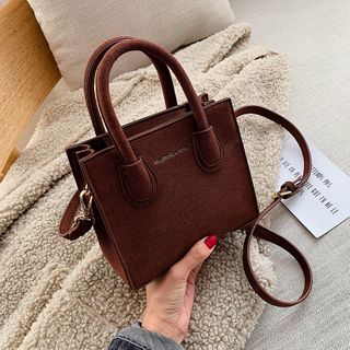 top handle crossbody bag