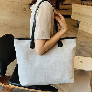 Fionne - Linen Tote Bag | YesStyle