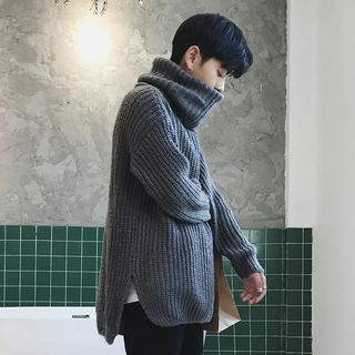 Andrei - Turtleneck Sweater | YesStyle