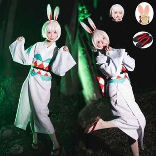 Onmyoji Rabbit Cosplay Costume Set