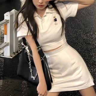 polo shirt mini dress