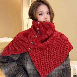 Merhabo Plain Knit Capelet Sale