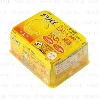 Rohto Mentholatum - Melano CC Vitamin C Mask 2021 Edition