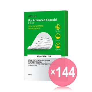 Anua - Triple Acid Spot Care Microdart Patch (x144) (Bulk Box)