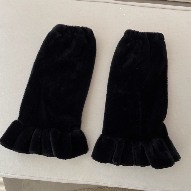 foxgown - Plain Ruched Leg Warmers