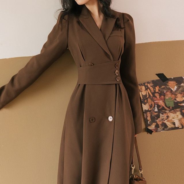 white christmas dresses Online Vintage Store | 00's Men Faux Wool Coat main image 1