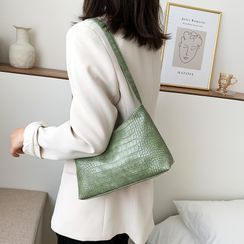 Fema - Croc Grain Shoulder Bag Fema - Croc Grain Shoulder Bag