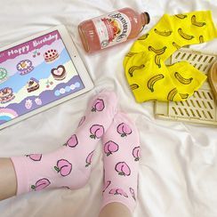 Yunikon - Fruit Printed Socks Yunikon - Fruit Printed Socks