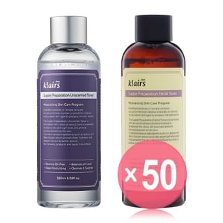 Dear, Klairs - Supple Preparation Facial Toner - 2 Types (x50) (Bulk Box)