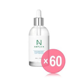 AMPLE: N - Hyaluron Shot Light Ampoule Jumbo (x60) (Bulk Box)