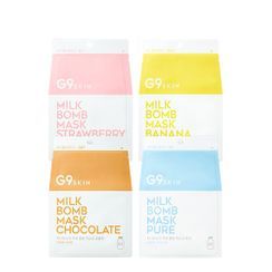 G9SKIN - Milk Bomb Mask - 4 Types G9SKIN - Milk Bomb Mask - 4 Types