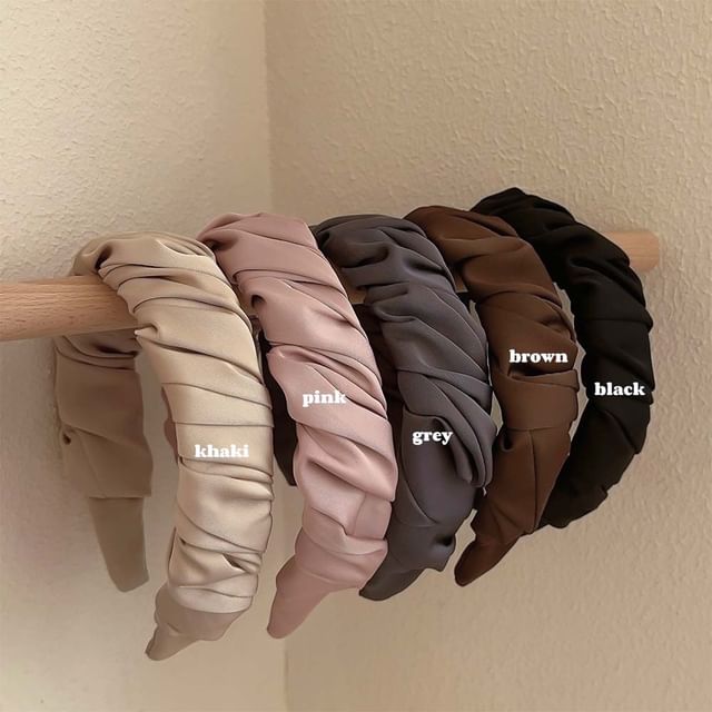 Mentosi-Ruched Headband
