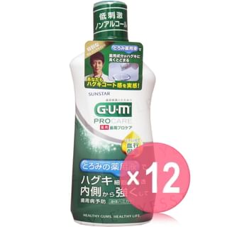 Sunstar - Gum Medicated Periodontal Pro Care Dental Rinse (x12) (Bulk Box)