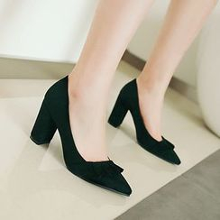 Clisson - Frilled Pointed Pumps