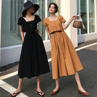 A line skirt and top set Clearance