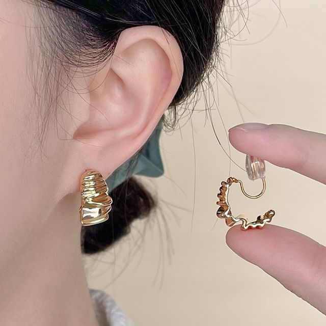 Chimerro-Geometry Clip-On Earring