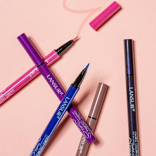 LANSUR-Colorful Smooth Liquid Eyeliner - Farbiger Flüssig-Eyeliner