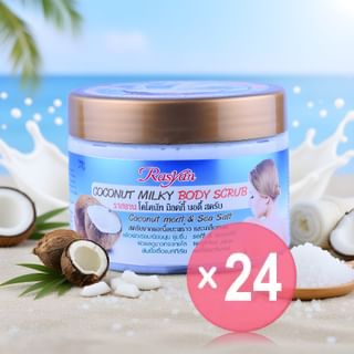 Rasyan - Coconut Milky Body Scrub Coconut Meat & Sea Salt (x24) (Bulk Box)