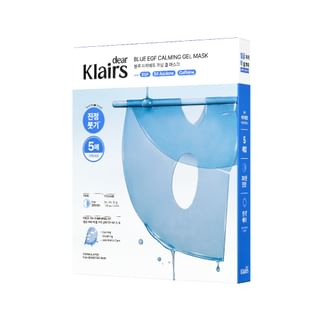 Dear, Klairs - Blue EGF Calming Gel Mask Set
