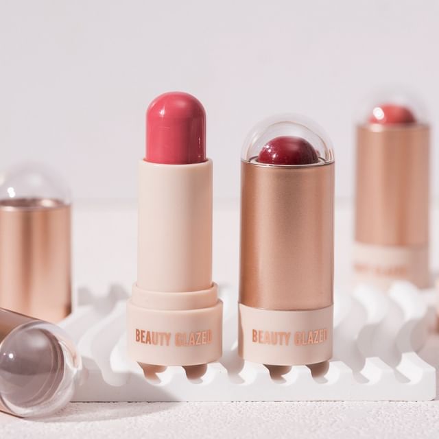 BEAUTY GLAZED-Soft Glow Radiance Cream Blusher Stick - Blush in Stick 6 Tonalità