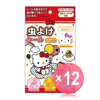Santan - Sanrio Hello Kitty Insect Repellent Sticker (x12) (Bulk Box)