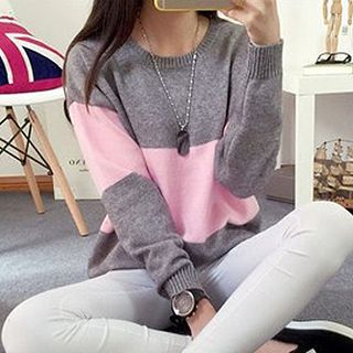 FR - Color-Block Sweater