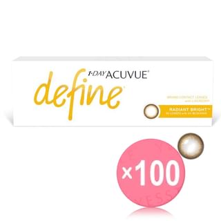 ACUVUE - 1 Day Define Lacreon Color Lens Radiant Bright 30 pcs (x100) (Bulk Box)