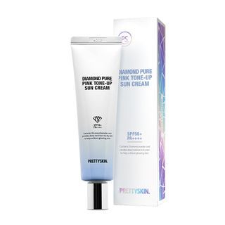Pretty skin - Diamond Pure Pink Tone-Up Sun Cream