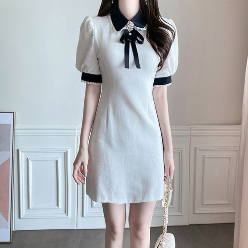 Collared shop sheath dress