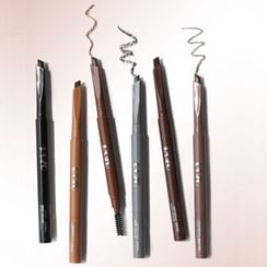 ROZO - Dual Head Eyebrow Pencil + Brush - 6 Colours