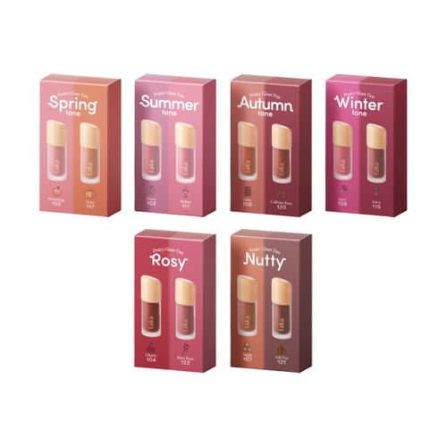 Laka - Fruity Glam Tint Mini Duo Special Set - 6 Types | YesStyle