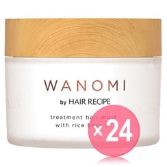HAIR RECIPE - WANOMI Treatment Hair Mask with Rice Bran Oil (x24) (Bulk Box)