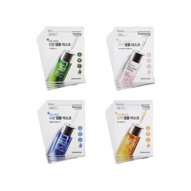 DERMATORY-Pro Ampoule Mask Bundle Set - 4 Types