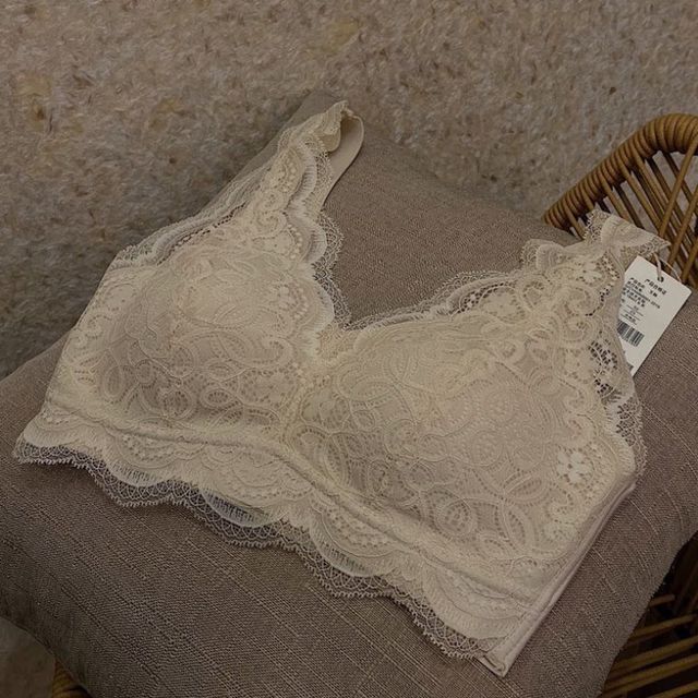 camikiss-Wireless Lace Bra