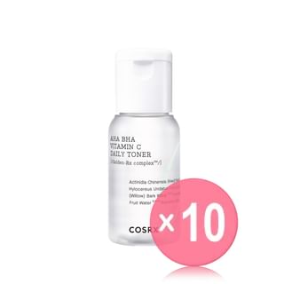 COSRX - Refresh AHA BHA Vitamin C Daily Toner Mini 10pcs Bundle Set
