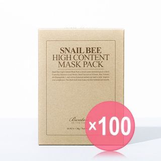 Benton - Snail Bee High Content Mask Pack Set (x100) (Bulk Box)