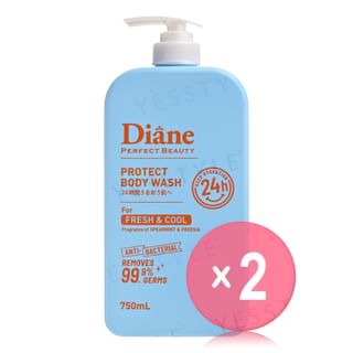 NatureLab - Diane Perfect Beauty Protect Body Wash Fresh & Cool 2pcs Bundle Set