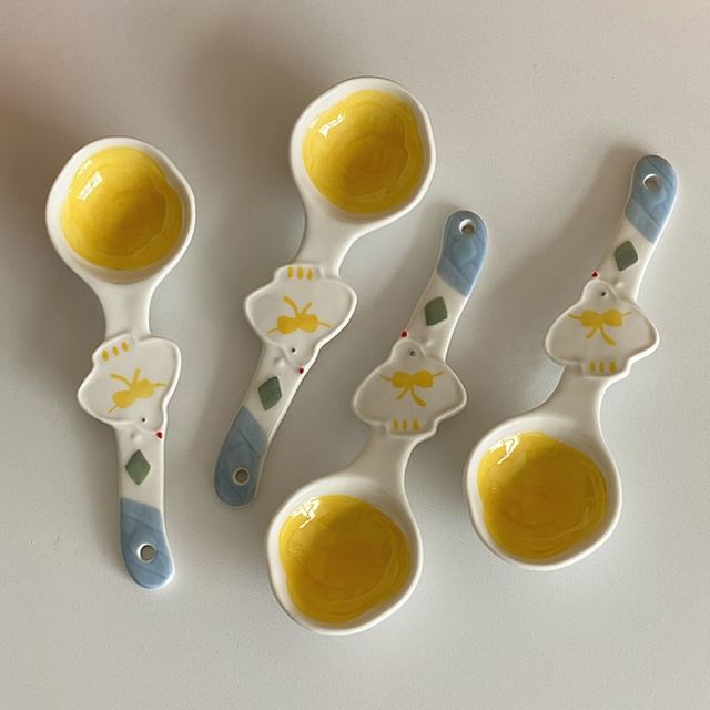 Hashi-Bird Ceramic Spoon Set