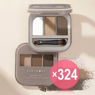 Judydoll - 3 Shade Eyebrow Powder - 2 Colors (2-3) (x324) (Bulk Box)